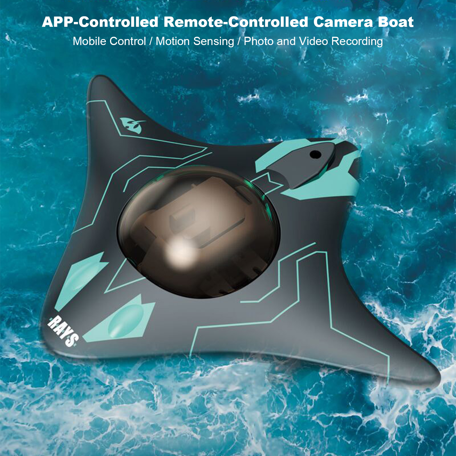 RC Boat with Camera App Contro - Drone Camera Waterproof บทวิจารณ์และราคา