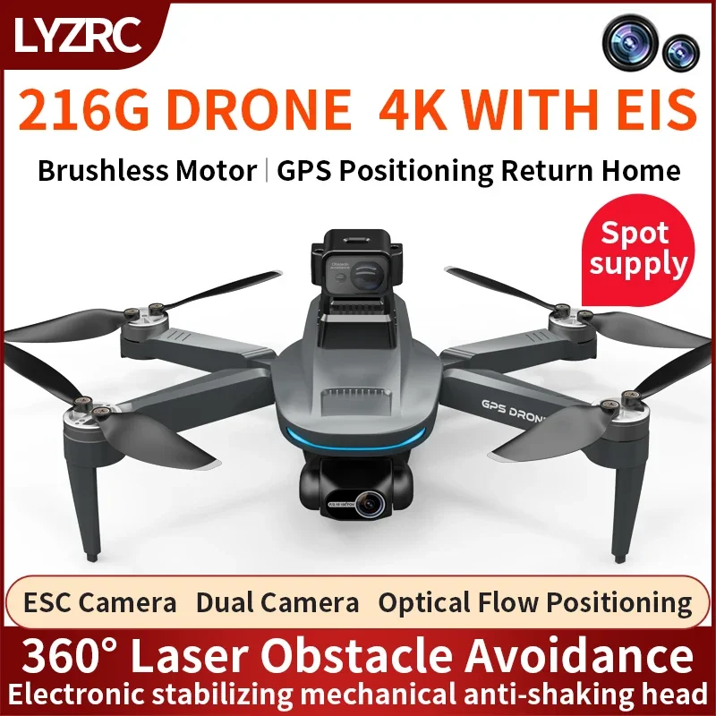 L200 PRO MAX Drone 4K 2-Axis P - Drone Camera Night Vision บทวิจารณ์และราคา