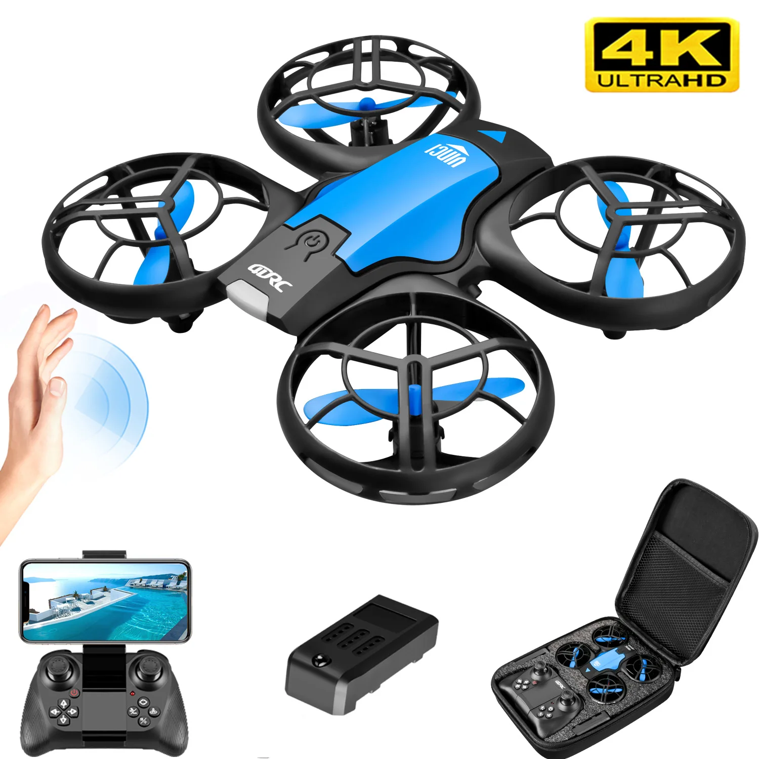 V8 New Mini Drone 4k professio - Drone Camera 4K บทวิจารณ์และราคา