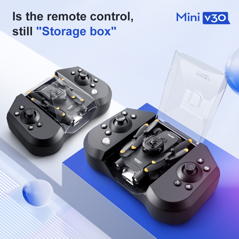Mini V30 WiFi FPV Drone With 4 - Drone Camera Night Vision บทวิจารณ์และราคา