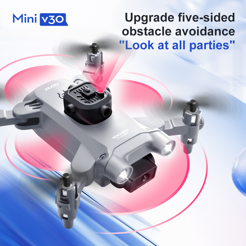 Mini V30 WiFi FPV Drone With 4 - Drone Camera Night Vision บทวิจารณ์และราคา