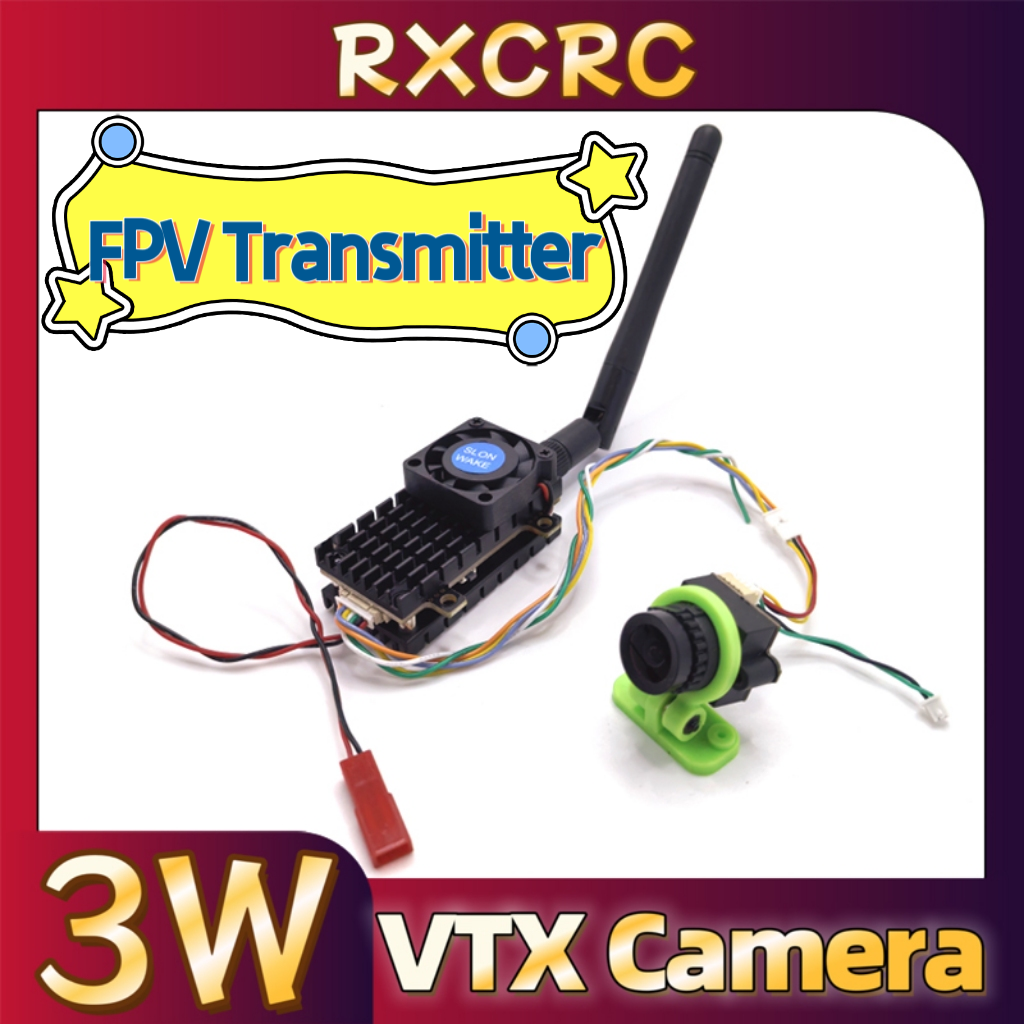 RXCRC 5.8G 3W Video VTX transm - Drone Camera Lens บทวิจารณ์และราคา