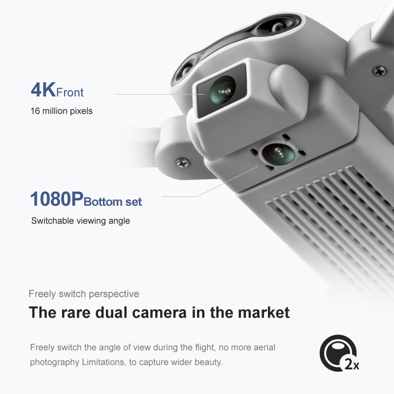 V9 RC Mini Drone 4k Dual Camer - Drone Camera Wide Angle บทวิจารณ์และราคา