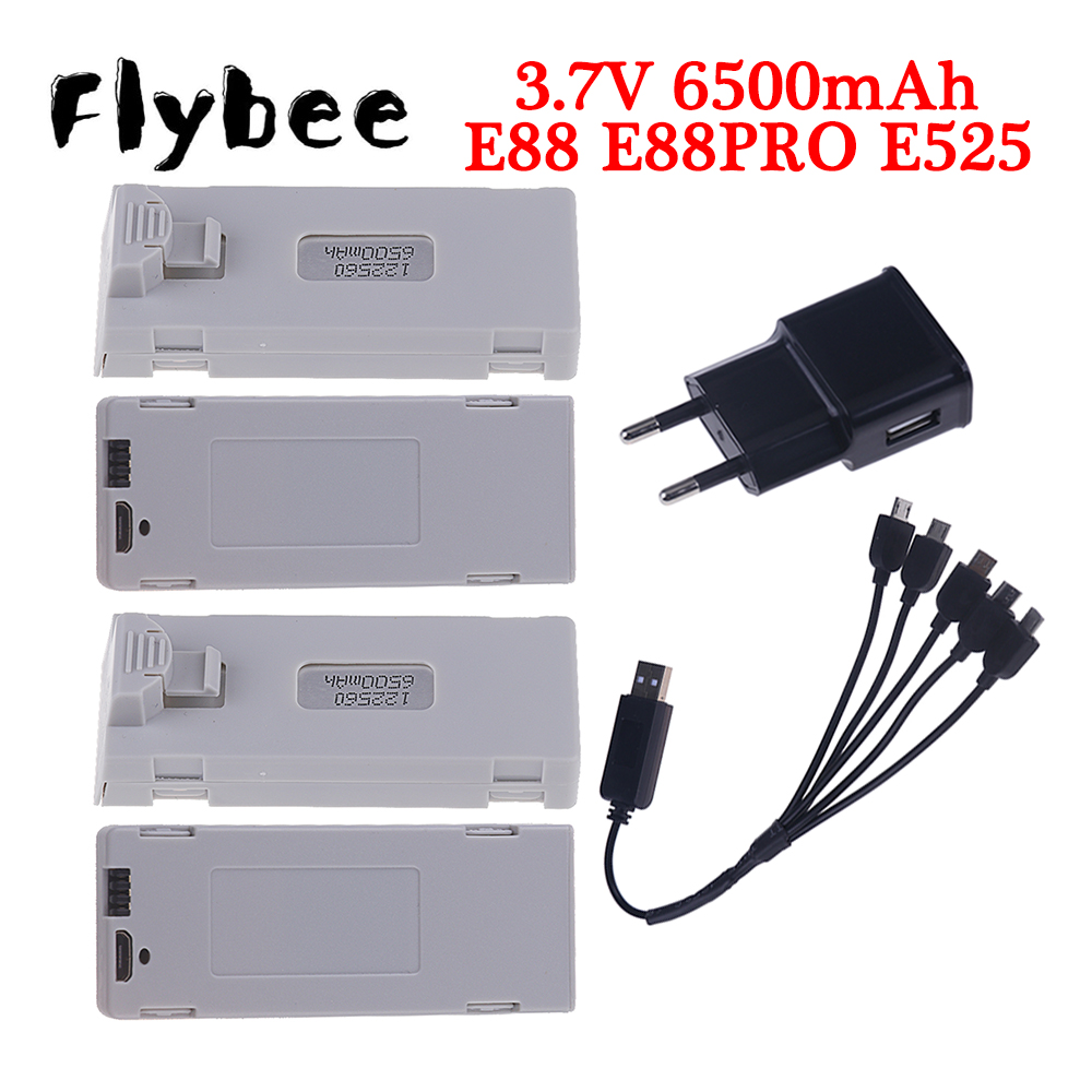 Original E88 Battery 3.7V 6500 - Drone Camera Hd บทวิจารณ์และราคา