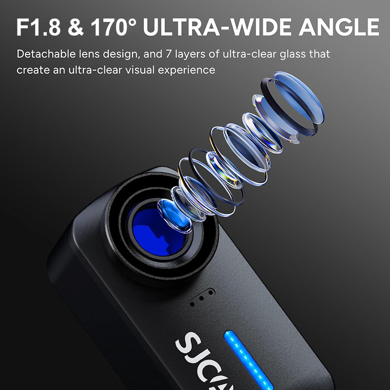 SJCAM C110+ Action Camera Six  - Drone Camera Action บทวิจารณ์และราคา