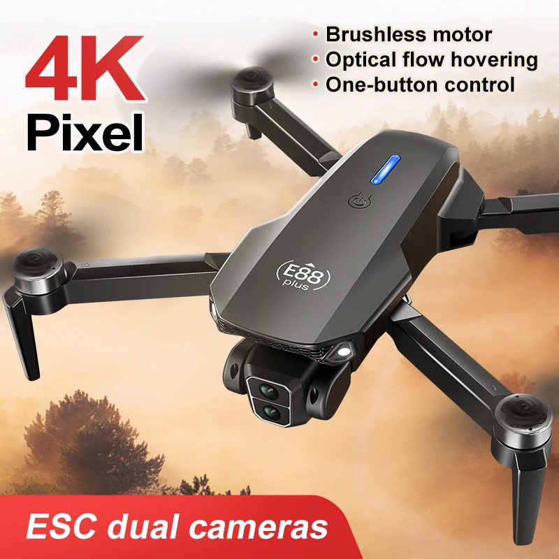 New E88 Plus Quadcopter Drone: - Drone Camera Hd บทวิจารณ์และราคา