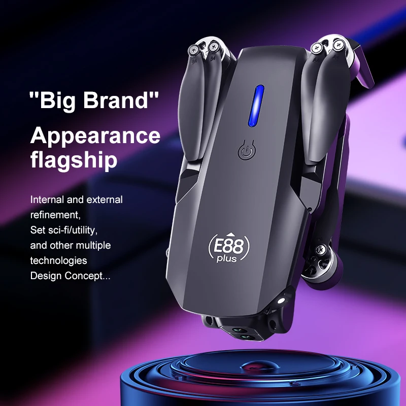 New E88 Plus Quadcopter Drone: - Drone Camera Hd บทวิจารณ์และราคา