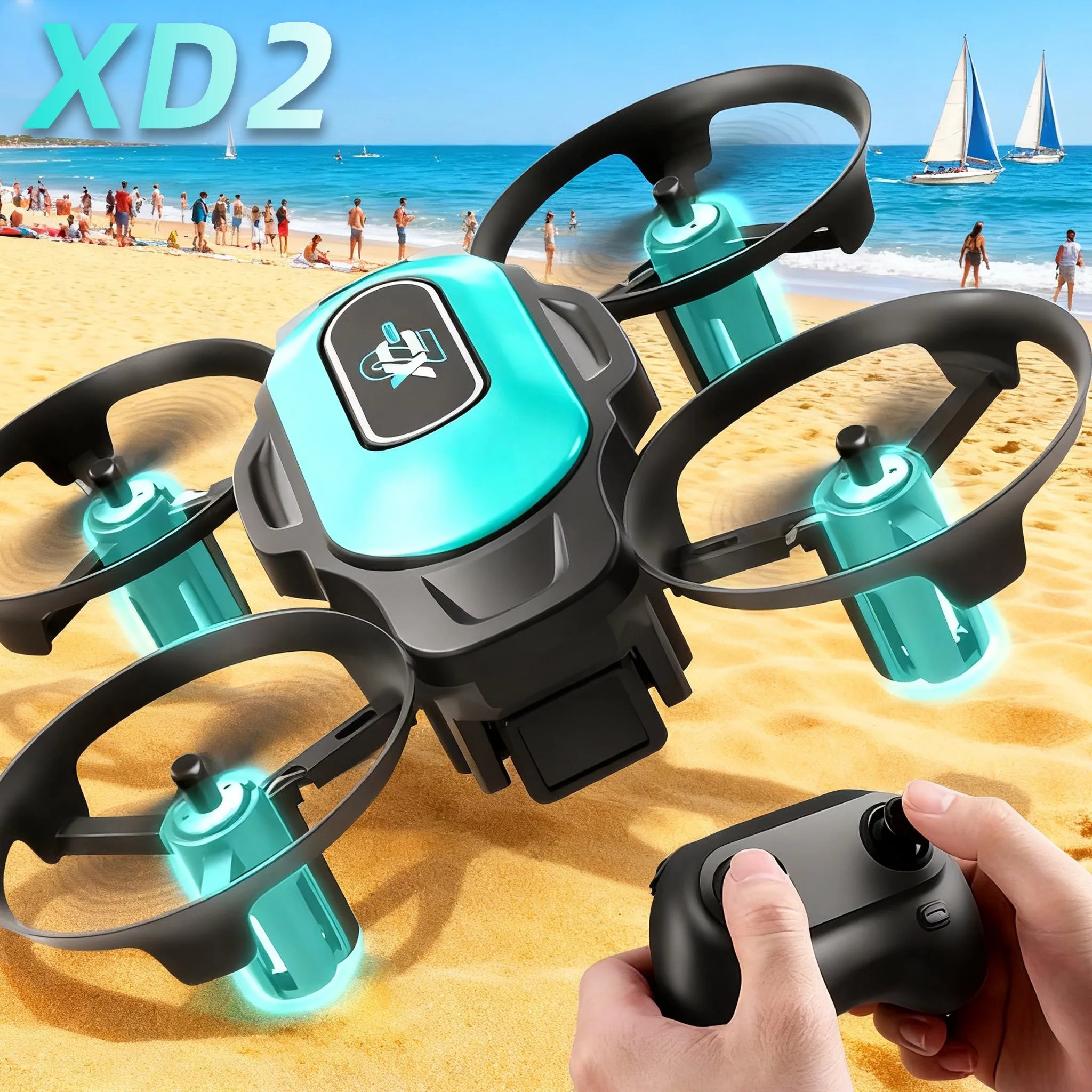 XD2 Mini Drone, 360° Stunt Fli - Drone Camera Mount บทวิจารณ์และราคา
