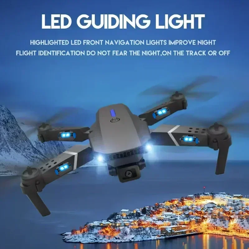 E88 Pro WIFI FPV Drone Wide An - Drone Camera Night Vision บทวิจารณ์และราคา