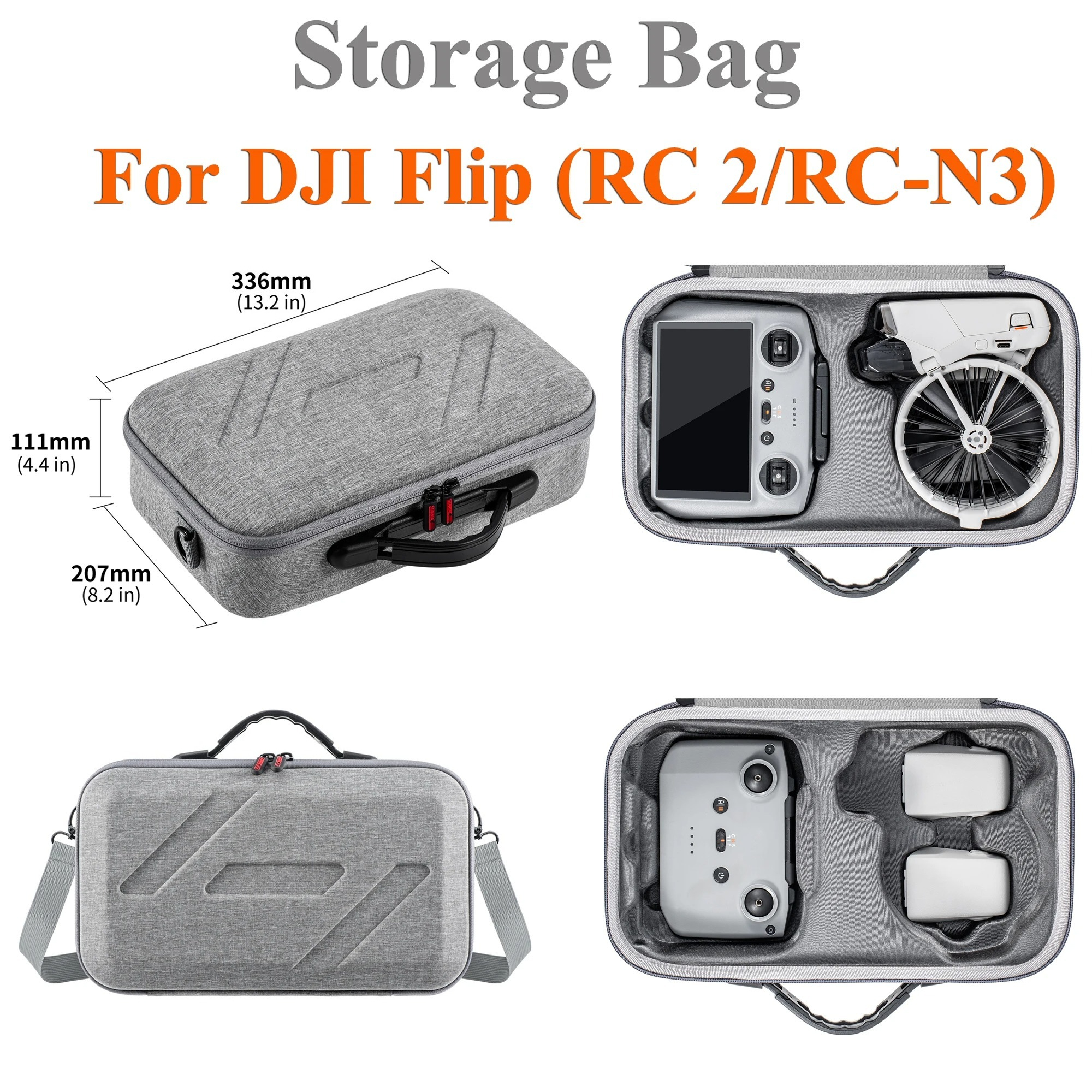 Carrying Case For DJI Flip All - Drone Camera Vlog บทวิจารณ์และราคา