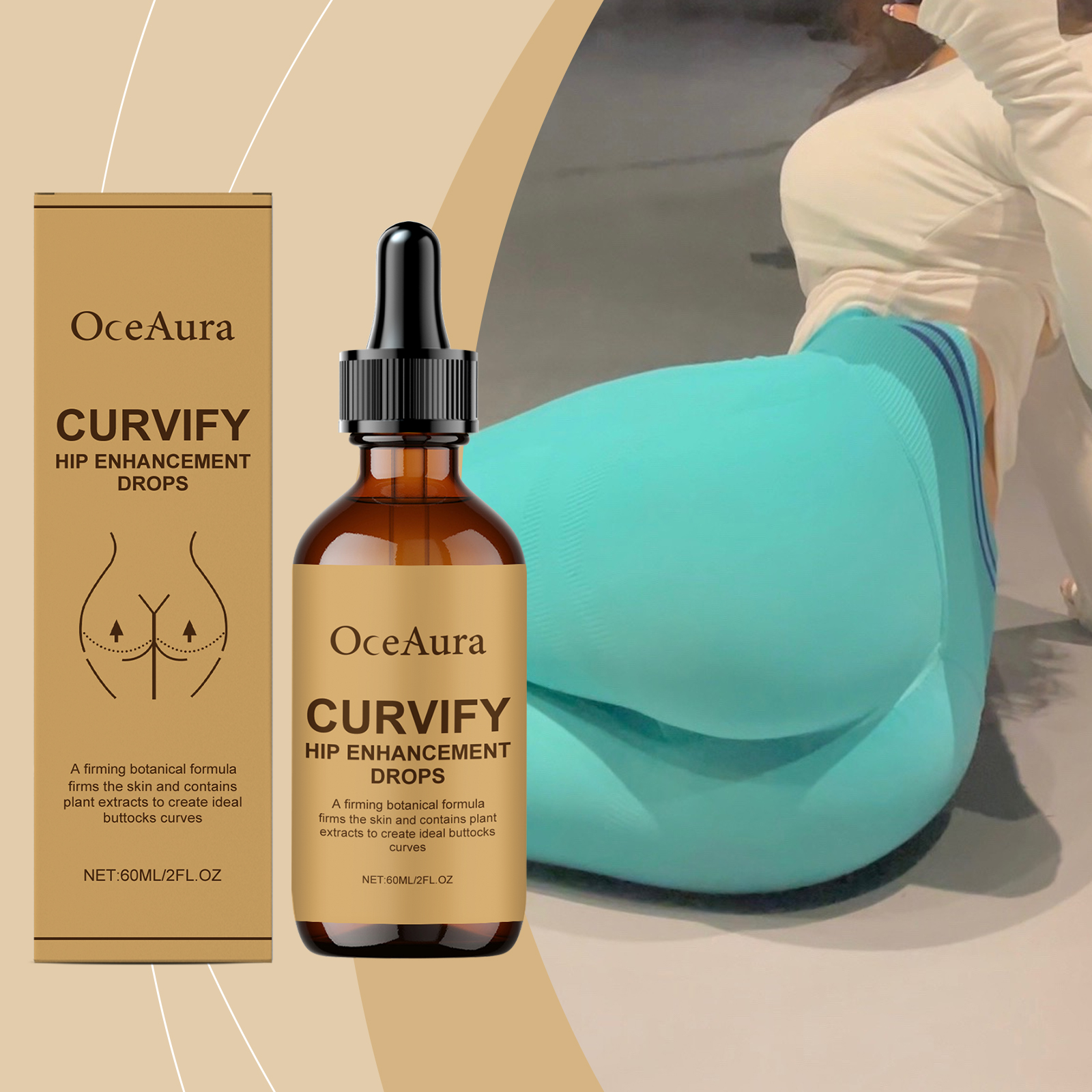 Butt Enhancement Serum,Active  - Drone Camera Stabilized บทวิจารณ์และราคา