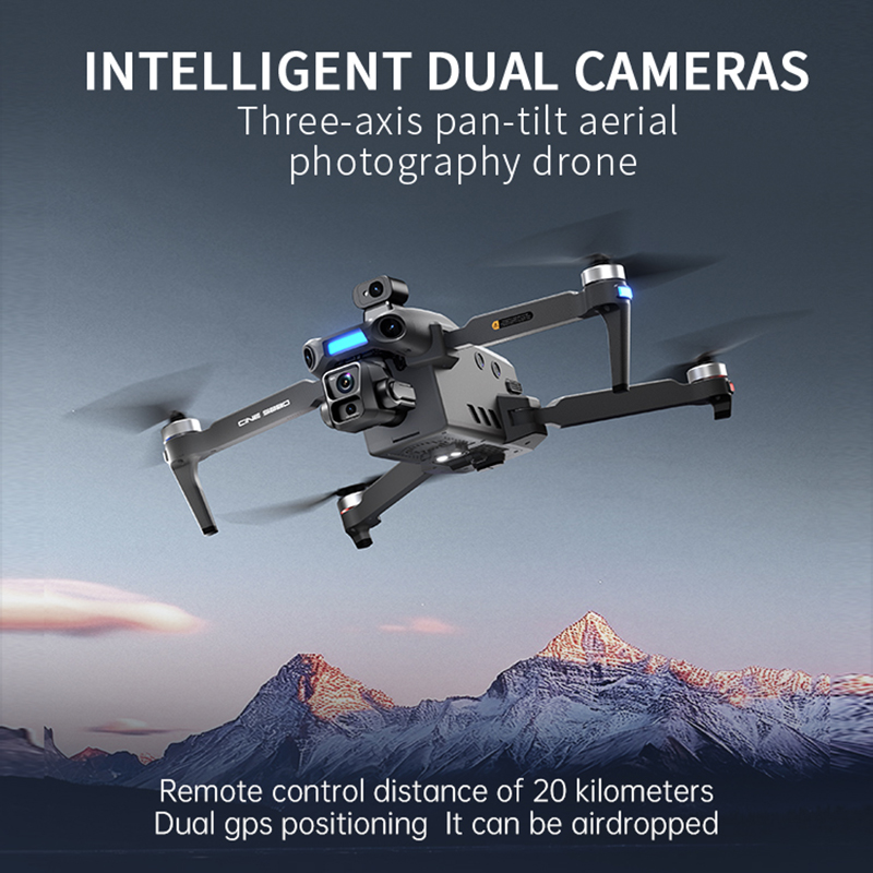 2026 New 8K Dual Camera Drone  - Drone Camera Night Vision บทวิจารณ์และราคา