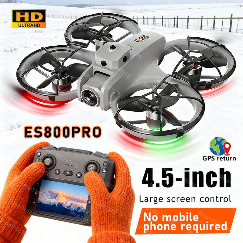 New ES800PRO Drone 4K HD Aeria - Drone Camera Vlog บทวิจารณ์และราคา
