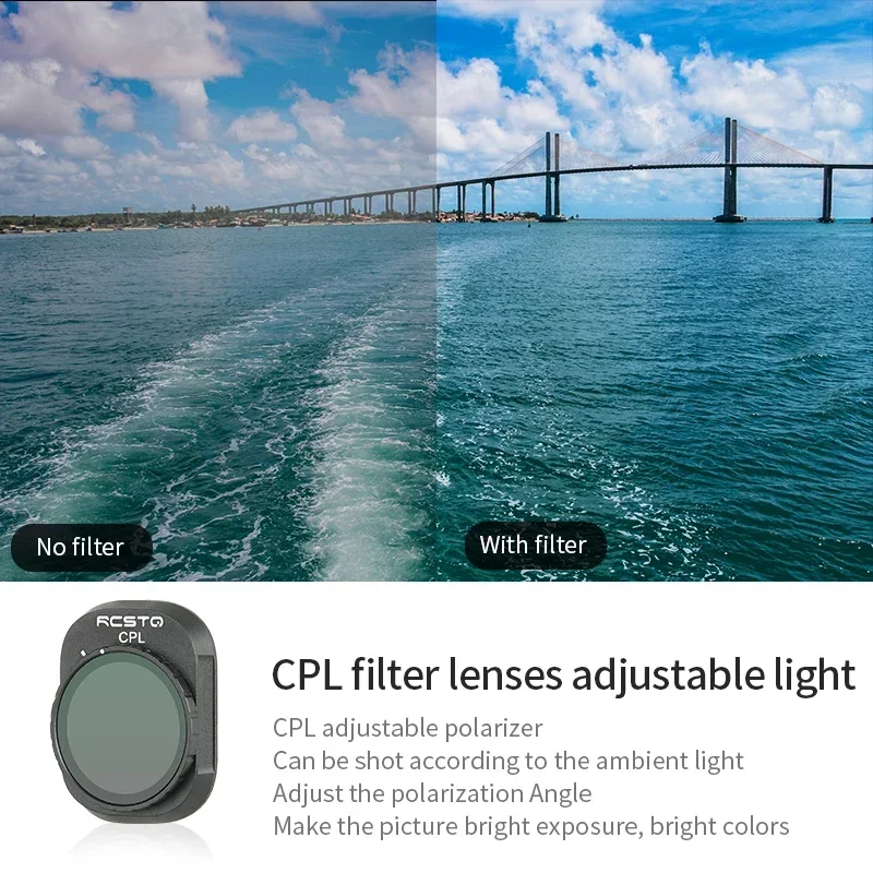 RCSTQ For DJI Mini 4 Pro ND Fi - Drone Camera Filter บทวิจารณ์และราคา