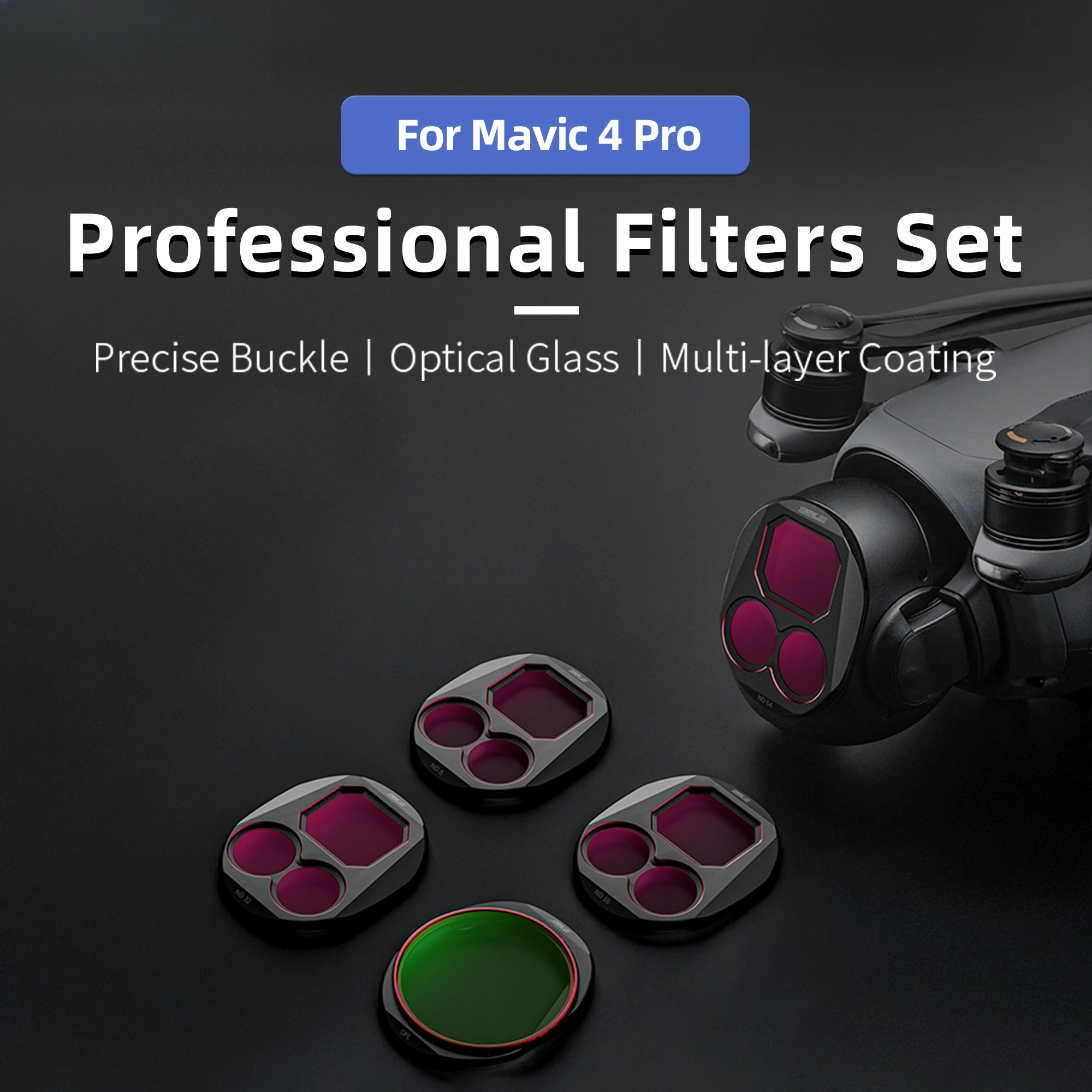 4Pcs Drone Camera ND Filters S - Drone Camera Waterproof บทวิจารณ์และราคา