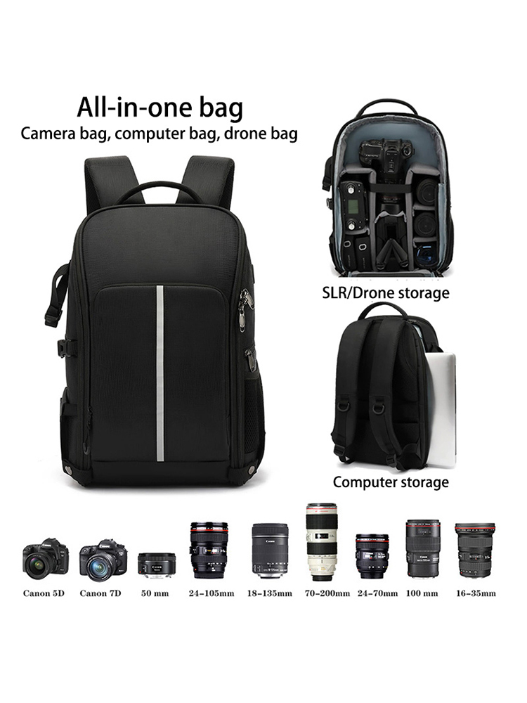 Outdoor Photography Backpack D - Drone Camera Case บทวิจารณ์และราคา