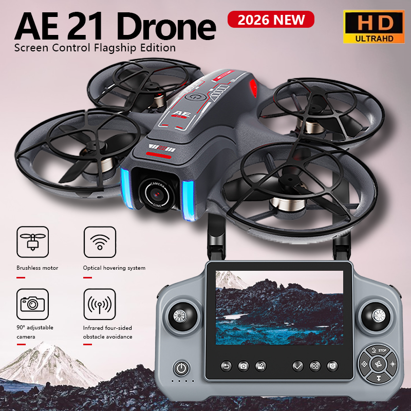 AE21 Drone 8K HD Camera Mini R - Drone Camera Vlog บทวิจารณ์และราคา