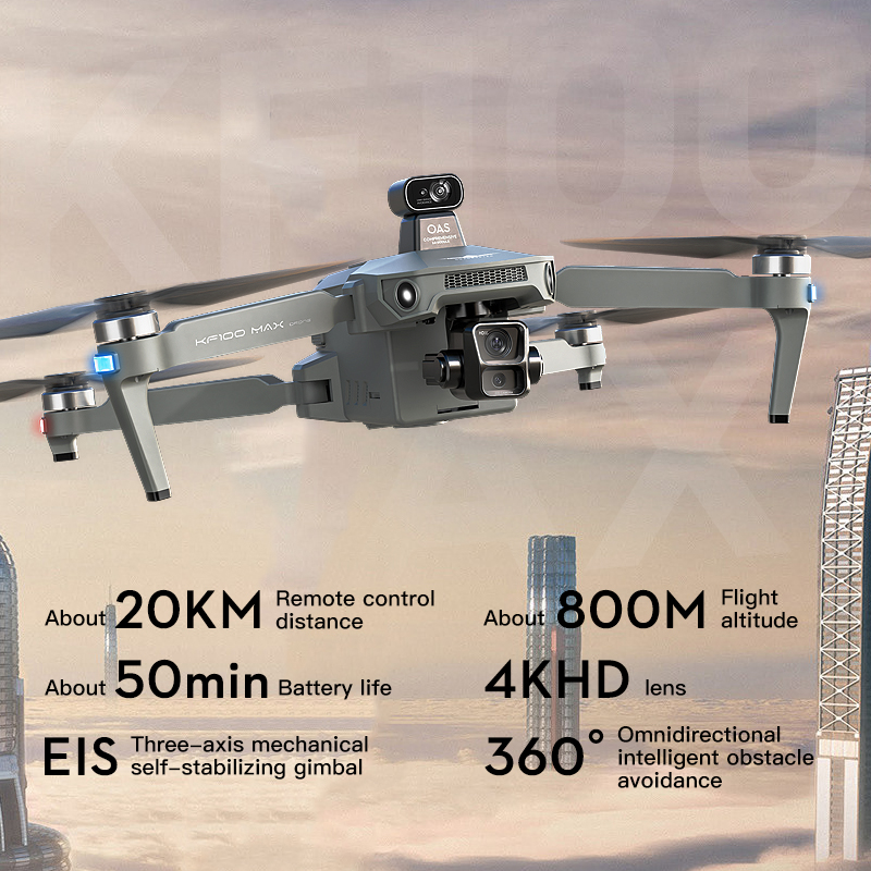 SJRC KF100 MAX 8K UHD Photo HD - Drone Camera Professional บทวิจารณ์และราคา
