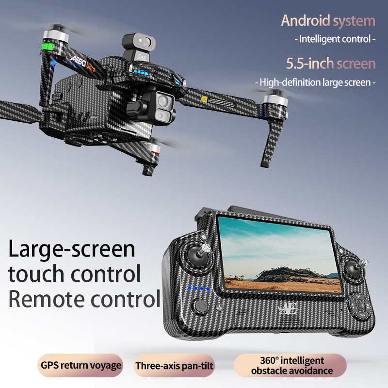 AE60 GPS Drone Professional 8K - Drone Camera Night Vision บทวิจารณ์และราคา