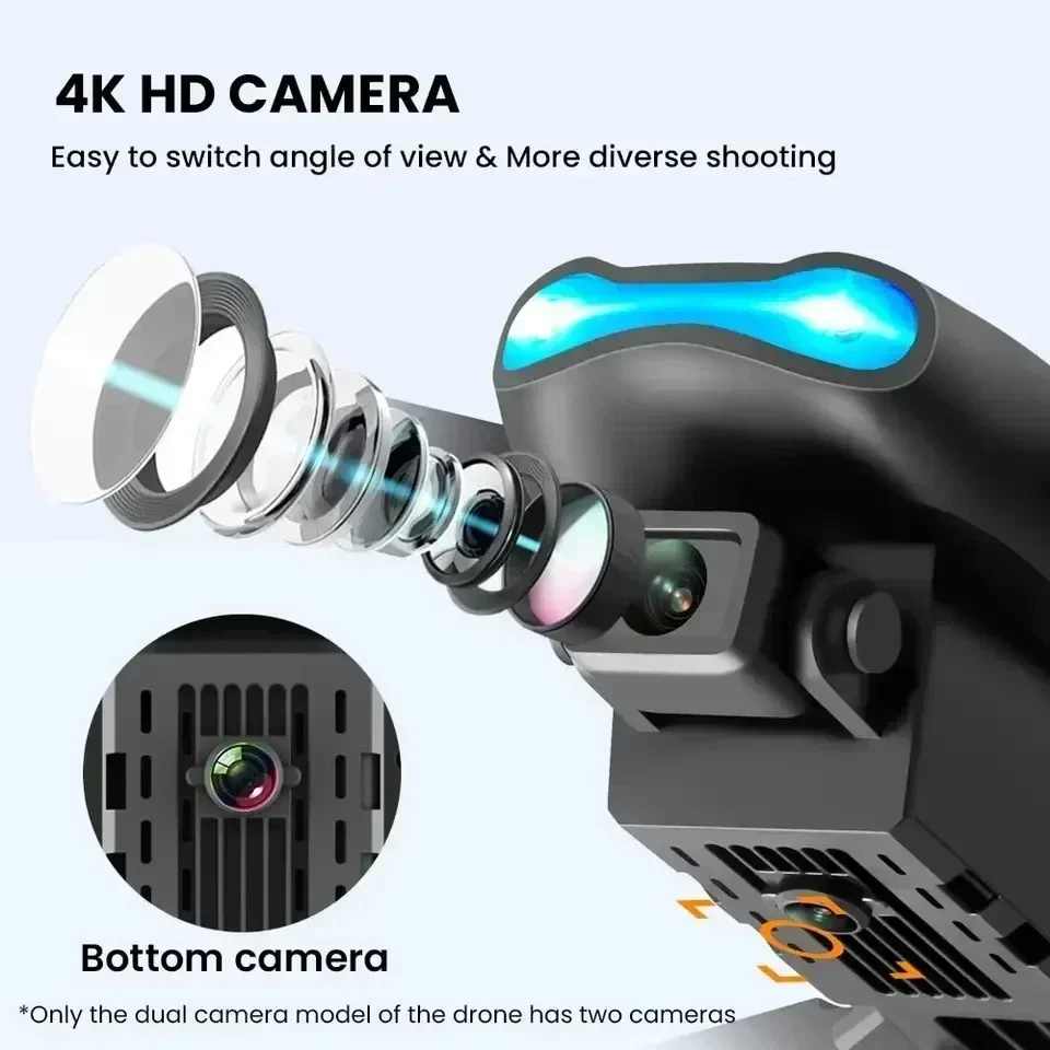 E99 Pro Foldable RC Quadcopter - Drone Camera Wide Angle บทวิจารณ์และราคา