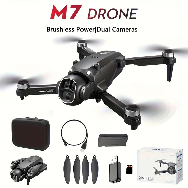 Upgraded Brushless Drone with  - Drone Camera Vlog บทวิจารณ์และราคา