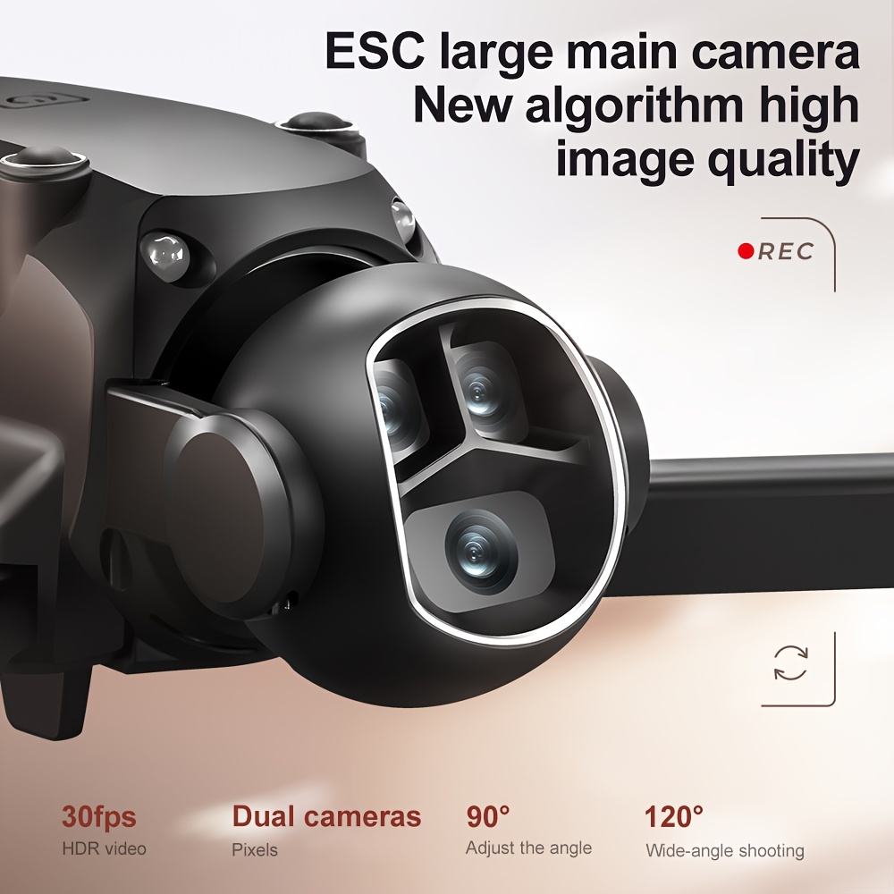 Upgraded Brushless Drone with  - Drone Camera Vlog บทวิจารณ์และราคา
