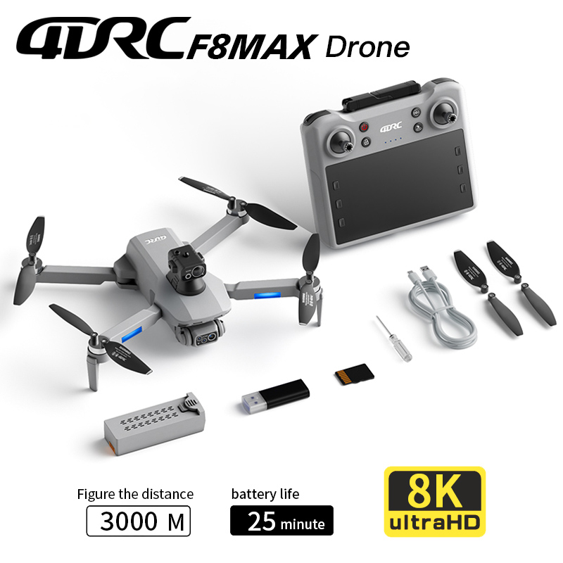 F8 MAX GPS Drone Professional  - Drone Camera Professional บทวิจารณ์และราคา