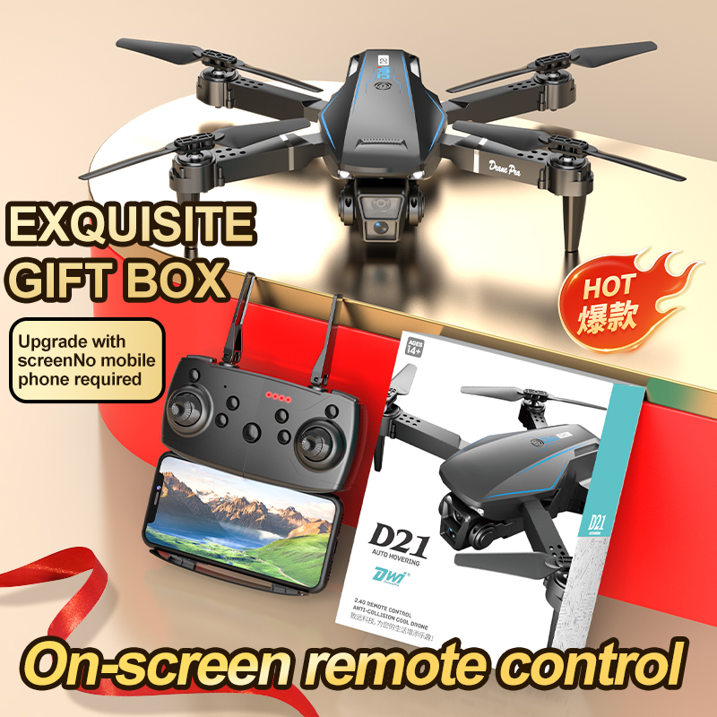 NEW D21 Professional 4K FPV RC - Drone Camera Professional บทวิจารณ์และราคา