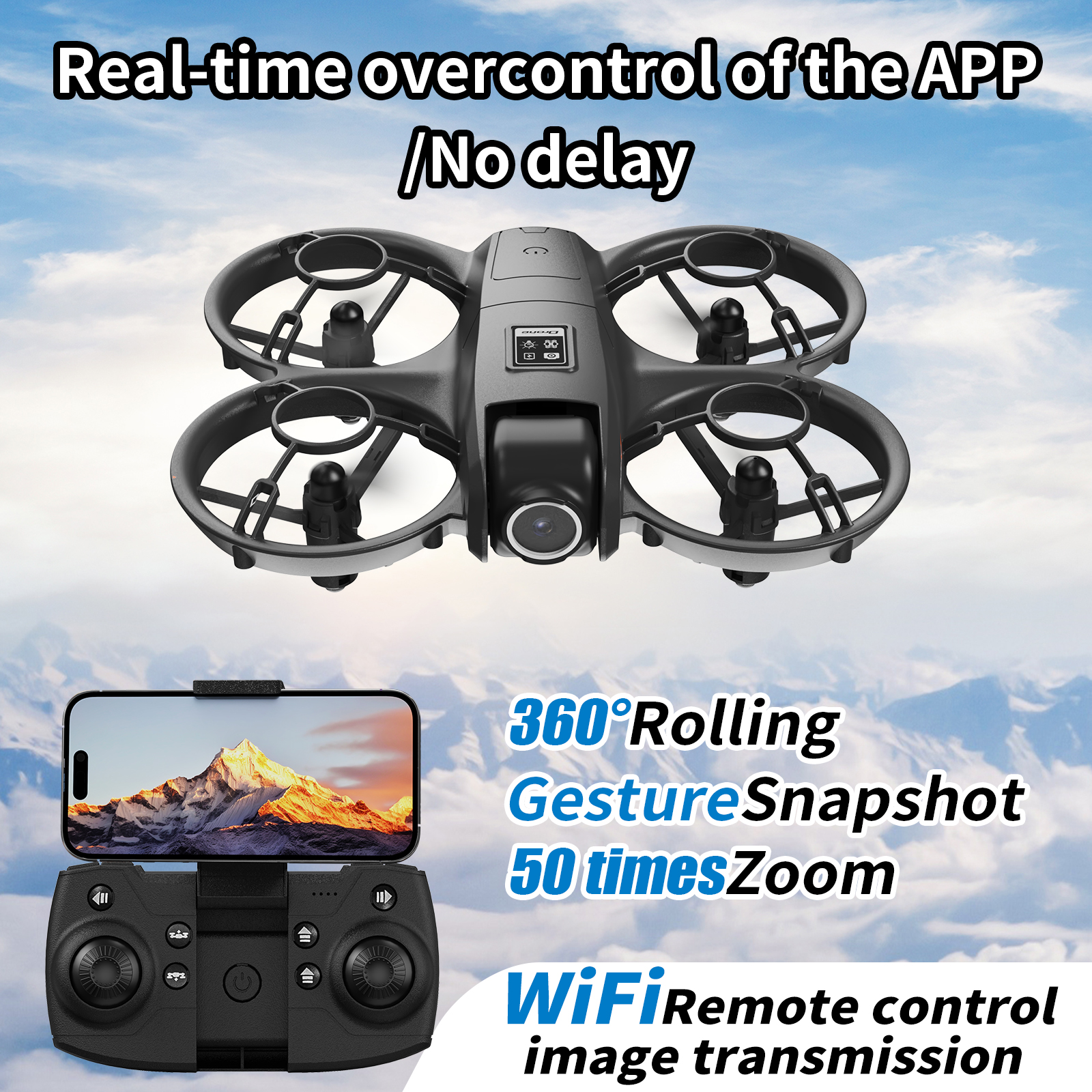 New YL3 RC Drone 8K 1080P Wide - Drone Camera Wide Angle บทวิจารณ์และราคา