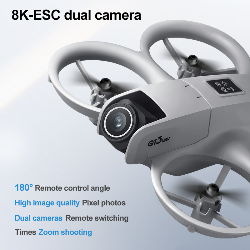 New GT3 Mini RC Drone 8K 5G Ae - Drone Camera Hd บทวิจารณ์และราคา