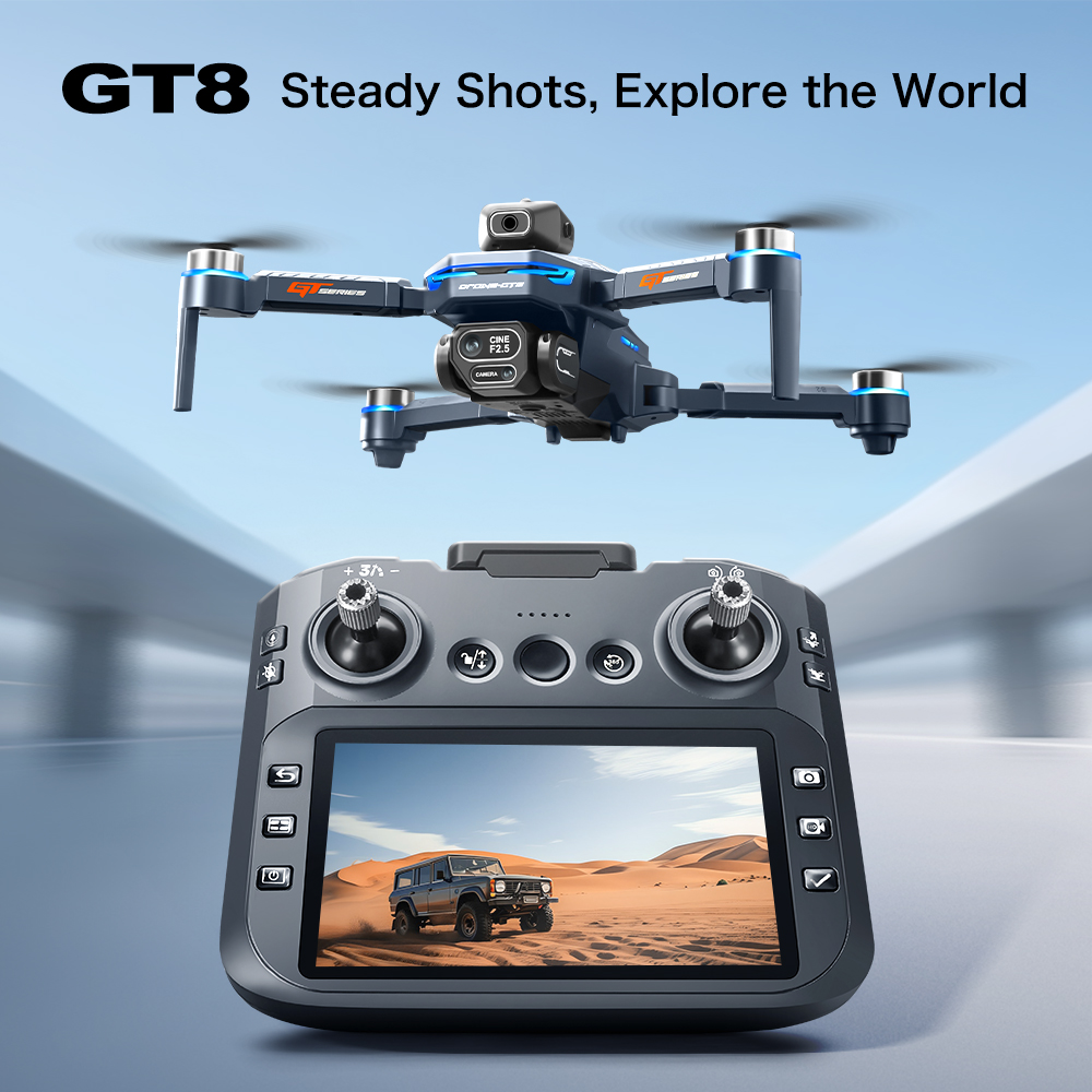 GT8 Obstacle Avoidance Aerial  - Drone Camera 4K บทวิจารณ์และราคา