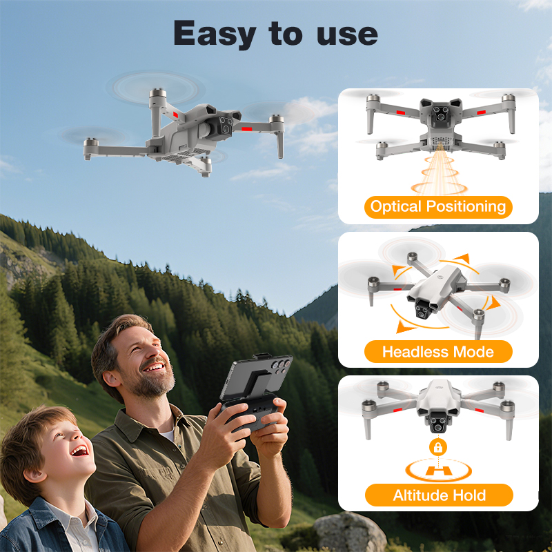 2026 Hot L017 Pro Drone Brushl - Drone Camera Professional บทวิจารณ์และราคา