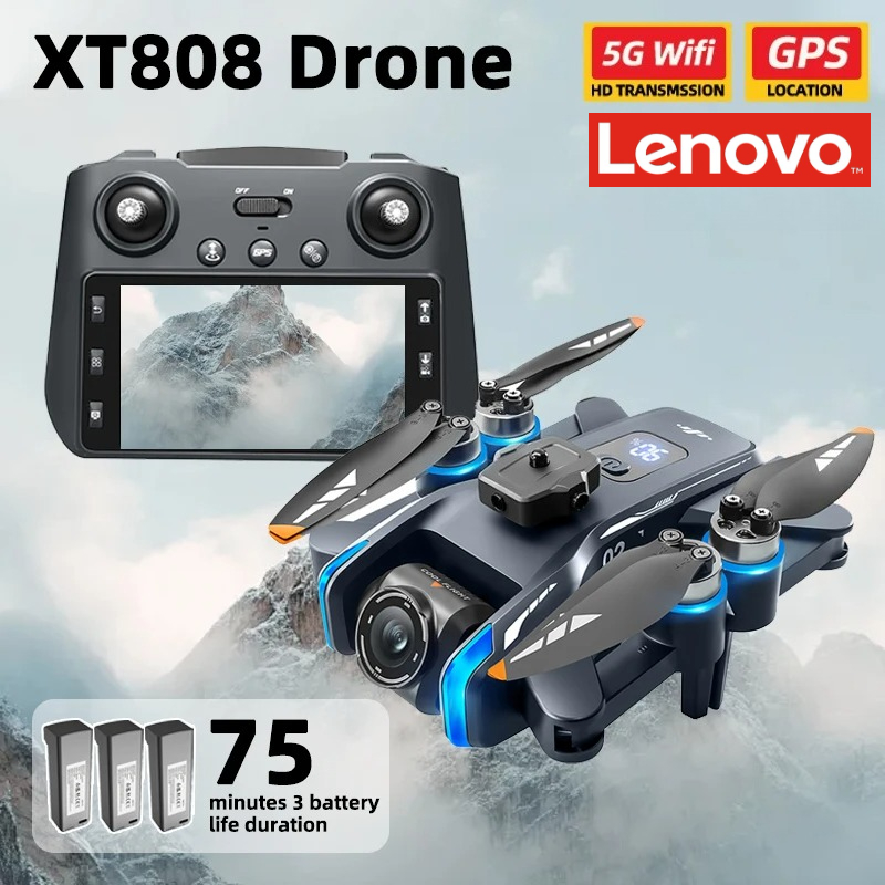 Lenovo XT808 Pro MAX Drone 4K  - Drone Camera Thermal บทวิจารณ์และราคา