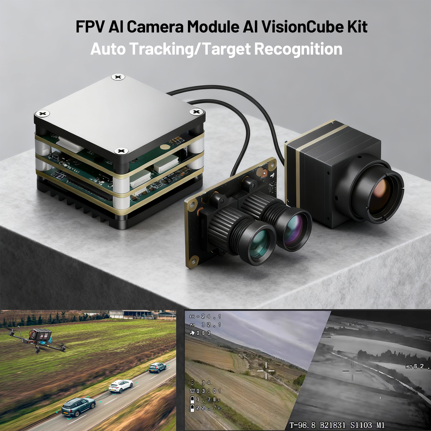 FPV AI Camera Module AI Vision - Drone Camera Thermal บทวิจารณ์และราคา