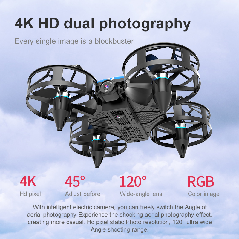 NEW Mini Drone 812PRO professi - Drone Camera With Gimbal บทวิจารณ์และราคา