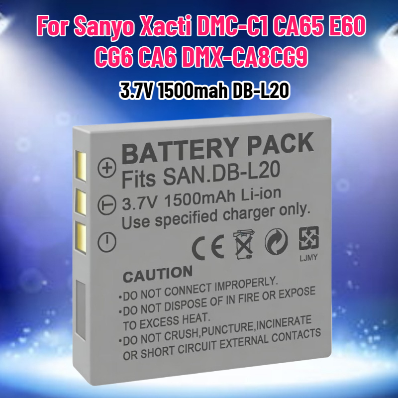 3.7V 1500mah DB-L20 Battery fo - Drone Camera Action บทวิจารณ์และราคา