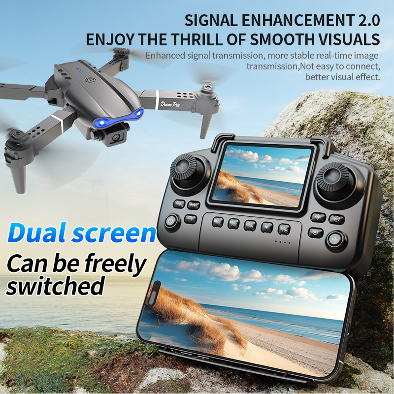 E99 PRO Drone Screen Control A - Drone Camera Hd บทวิจารณ์และราคา