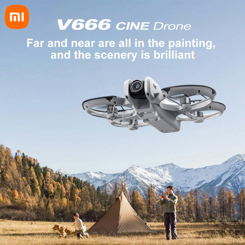Xiaomi V666 Drone 8K Aerial HD - Drone Camera With Gimbal บทวิจารณ์และราคา