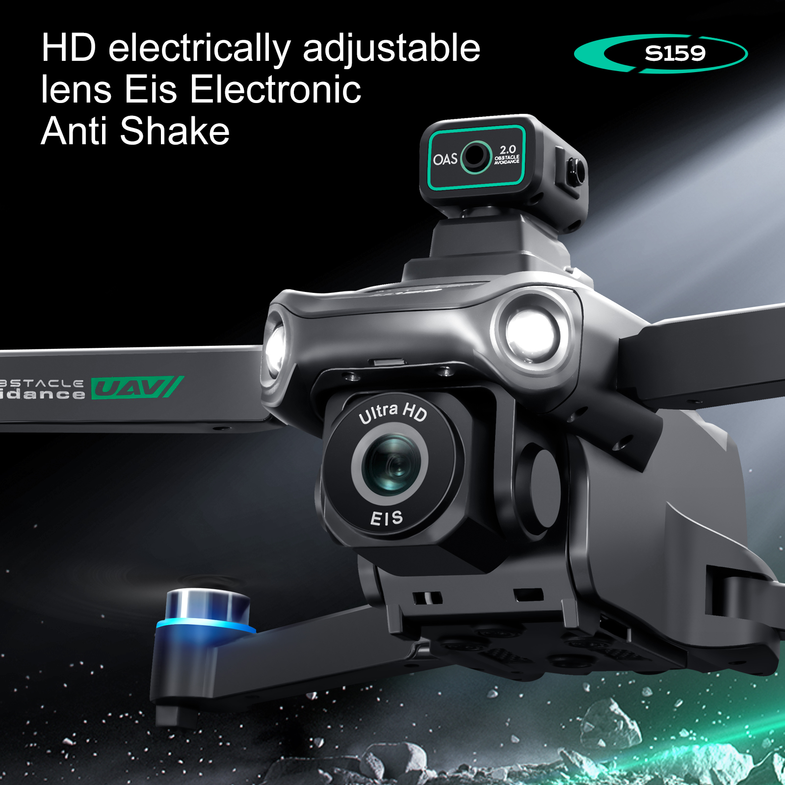 S159 GPS Drone 4K Profesional  - Drone Camera Night Vision บทวิจารณ์และราคา