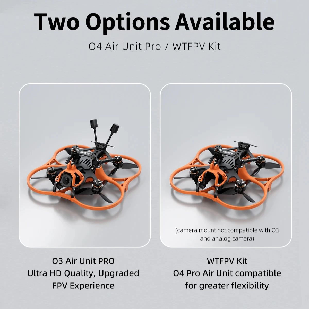 GEPRC Cinelog30 V3 FPV Quadcop - Drone Camera Mount บทวิจารณ์และราคา